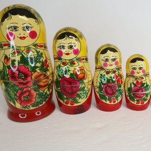 2001 Nesting Russian Collectors Dolls for Sale 8pk
